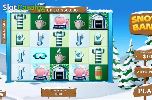 Скрин3. Snow Bank слот