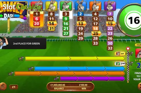 Скрин3. Donkey Dash слот