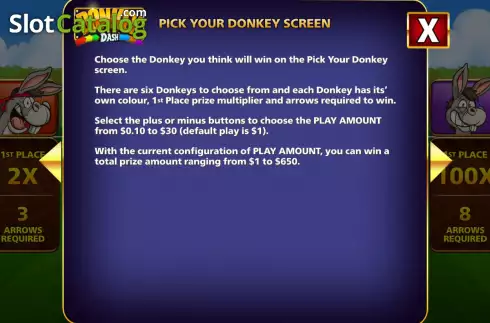 Скрин7. Donkey Dash слот