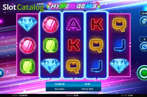 Скрин2. Hyper Gems слот