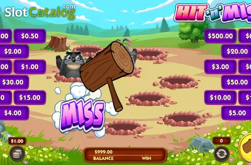 Скрин8. Hit N Miss слот