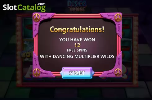 Скрин8. Disco Dawgs слот