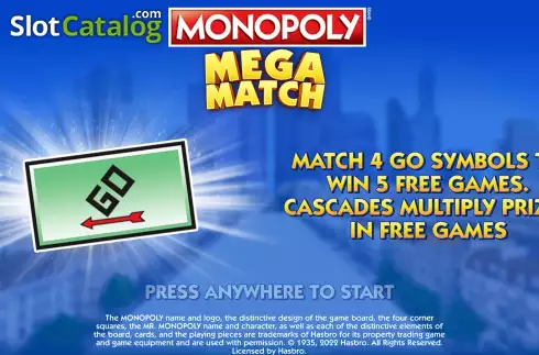 Скрин2. Monopoly Mega Match слот