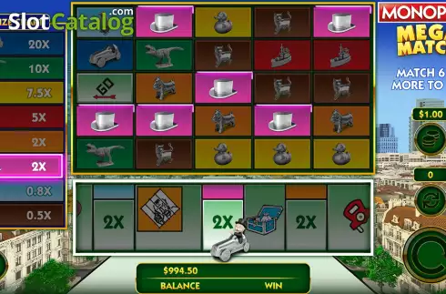 Скрин5. Monopoly Mega Match слот