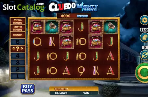 Скрин2. Cluedo Mighty Ways слот