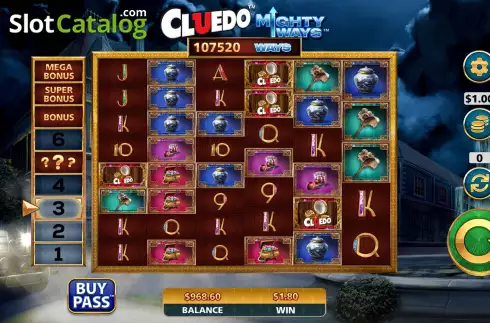 Скрин4. Cluedo Mighty Ways слот