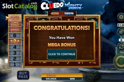 Скрин8. Cluedo Mighty Ways слот