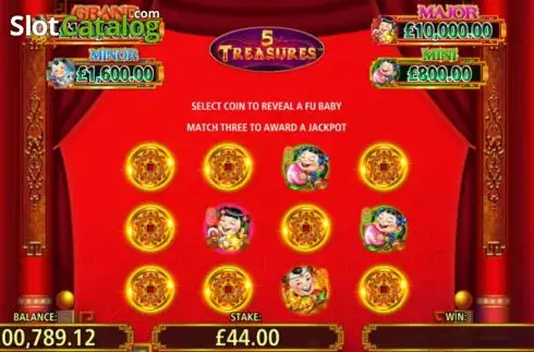 Скрин5. 5 Treasures (Shuffle Master) слот