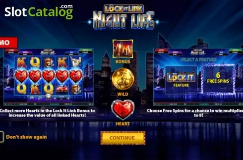 Скрин2. Lock it Link Night Life слот