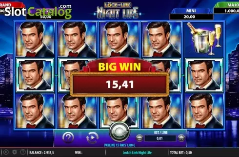 Скрин5. Lock it Link Night Life слот