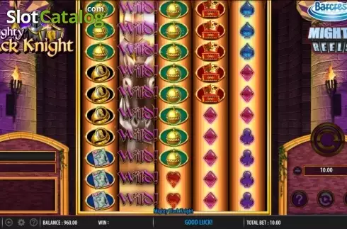 Скрин4. Mighty Black Knight слот