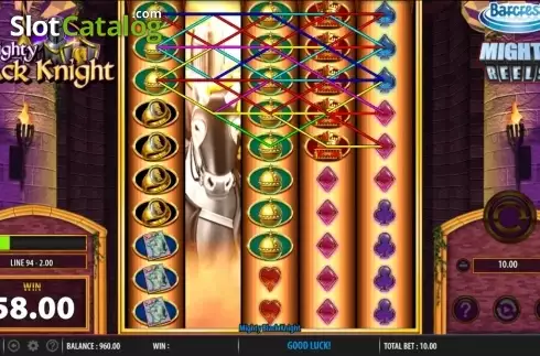 Скрин5. Mighty Black Knight слот