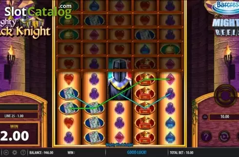 Скрин6. Mighty Black Knight слот
