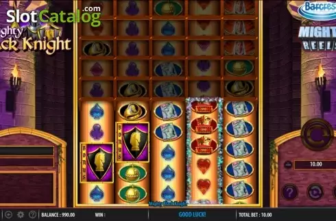 Скрин3. Mighty Black Knight слот