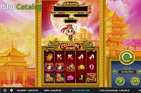 Скрин2. Celestial King слот