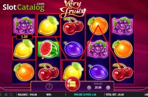 Скрин4. Very Fruity слот