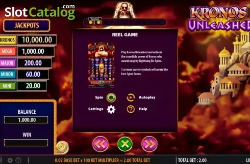 Скрин4. Kronos Unleashed слот