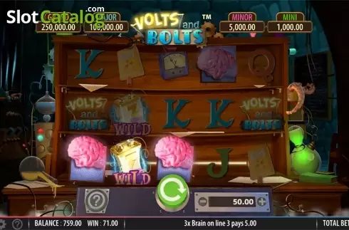 Скрин4. Volts and Bolts слот