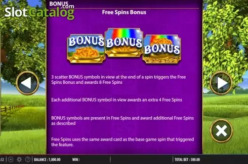 Скрин7. Rainbow Riches Drops of Gold слот