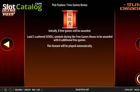 Скрин8. Quick Hit Ultra Pays Sun Dragon слот
