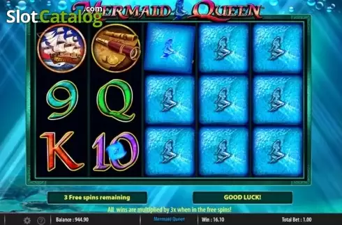 Скрин3. Mermaid Queen (Light and Wonder) слот