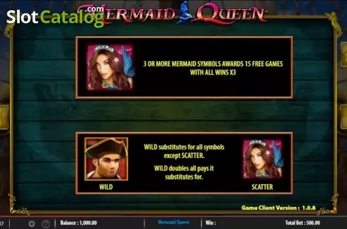 Скрин7. Mermaid Queen (Light and Wonder) слот