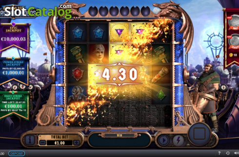 Скрин5. Kingdoms Rise: Scorching Clouds слот