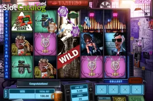 Скрин3. The Casino Job Jackpot слот