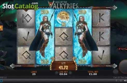 Скрин4. Call of the Valkyries слот