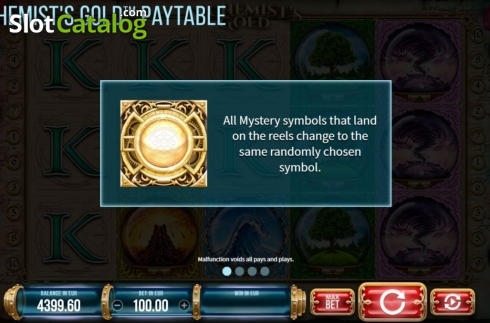 Скрин5. Alchemists Gold слот