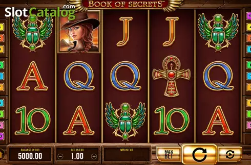 Скрин2. Book of Secrets слот