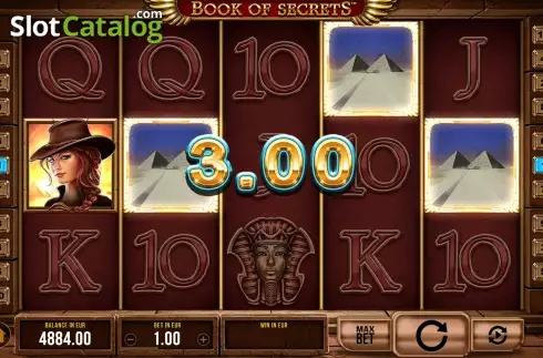 Скрин6. Book of Secrets слот