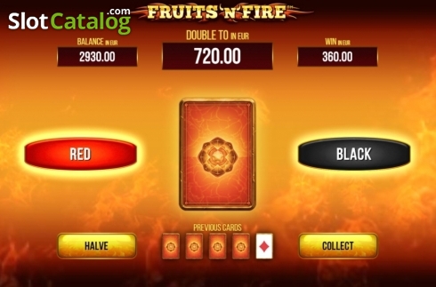 Скрин5. Fruits and Fire слот