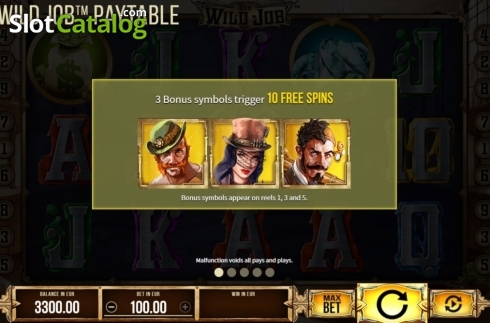Скрин5. The Wild Job слот