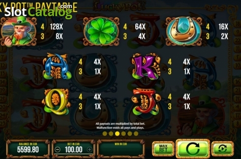 Скрин7. Lucky Pot слот