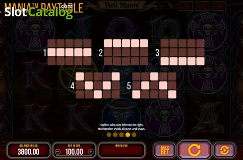 Скрин8. Hell Mania слот