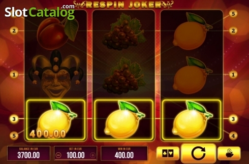 Скрин3. Respin Joker слот