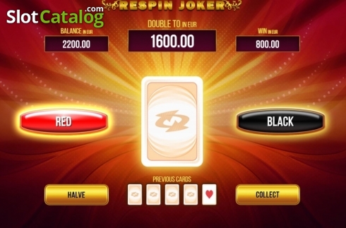 Скрин4. Respin Joker слот
