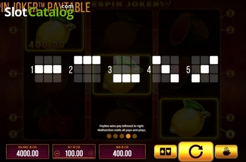 Скрин8. Respin Joker слот