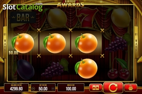 Скрин3. Fruit Awards слот