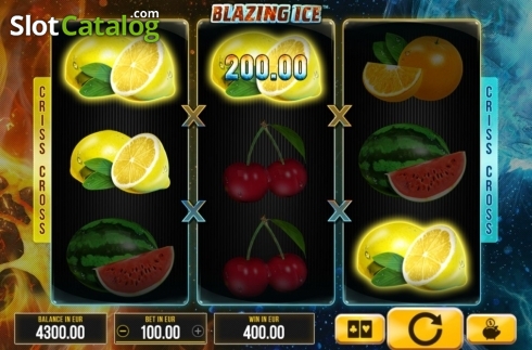 Скрин3. Blazing Ice слот