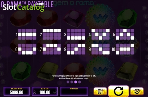 Скрин7. Gem-O-Rama слот