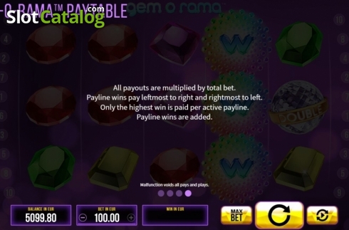 Скрин8. Gem-O-Rama слот