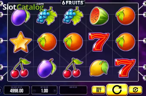 Скрин2. 6 Fruits слот