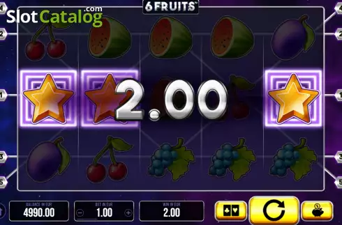 Скрин3. 6 Fruits слот