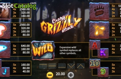 Скрин5. Crazy Grizzly Attack слот