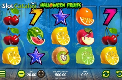 Скрин2. Halloween Fruits (Others) слот