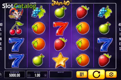 Скрин2. Joker 40 слот