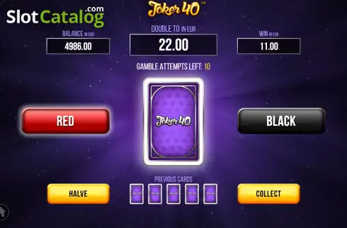 Скрин6. Joker 40 слот