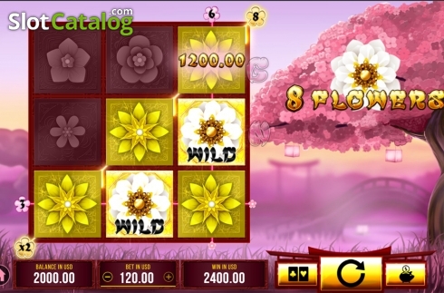 Скрин3. 8 Flowers слот